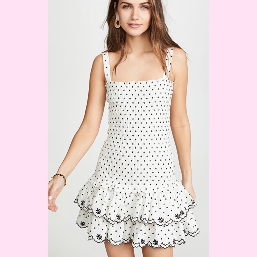 Wayf (ShopBop) Polkadot Dress!